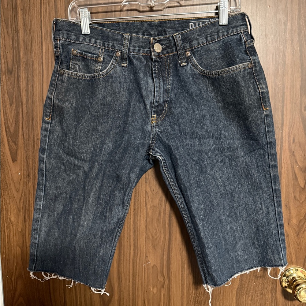 Bullhead Dark Blue Women’s Jean Shorts sz 32